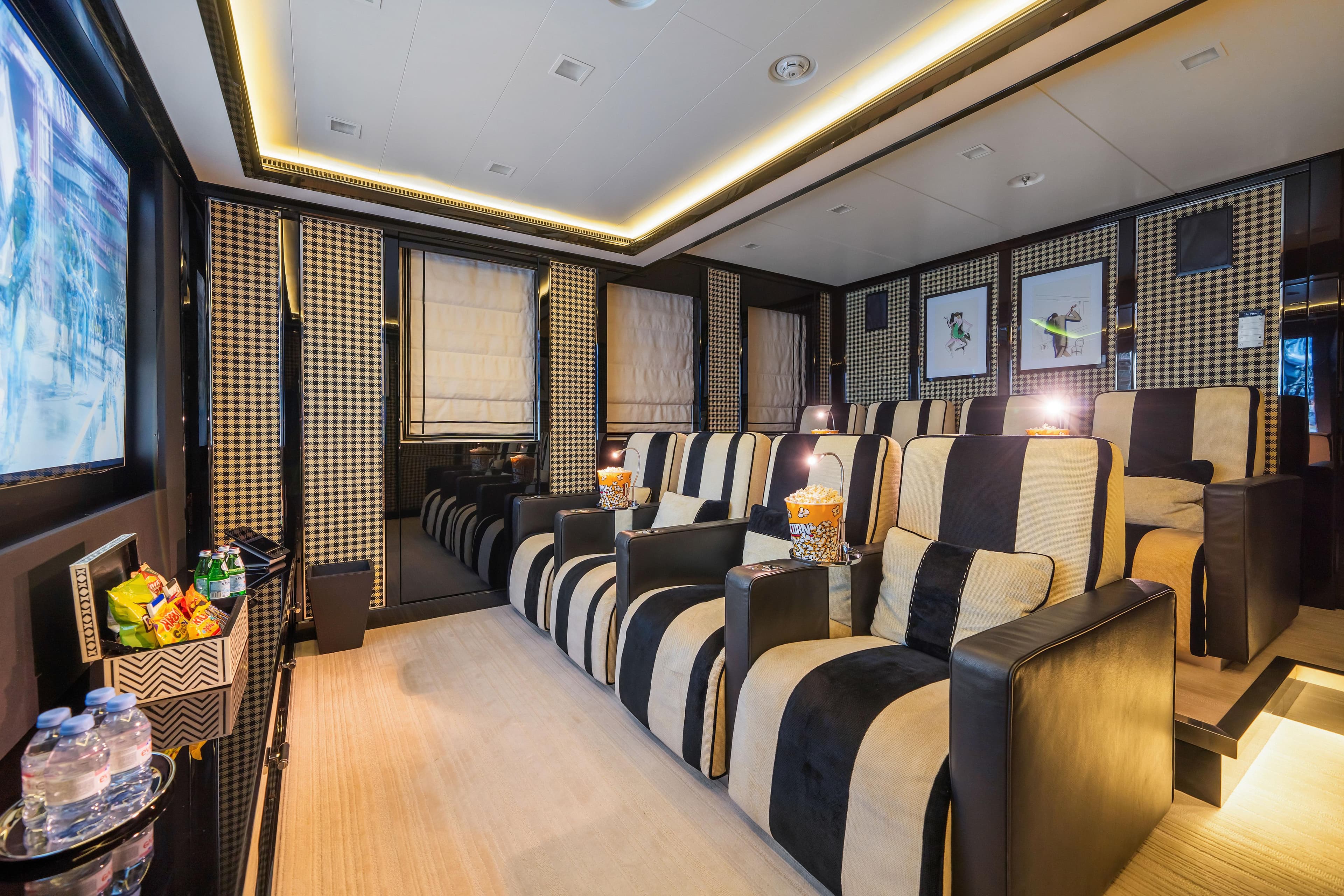 AXIOMA Cinema with tiered seating